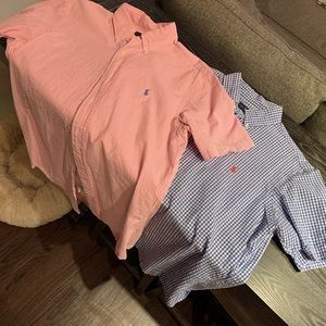 Ralph Lauren button up short sleeves